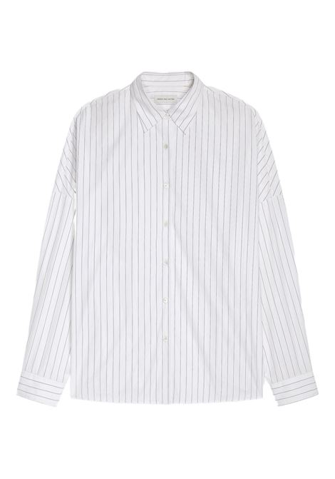 Camicia a righe in bianco e blu Dries Van Noten - uomo DRIES VAN NOTEN | 2520107002021509